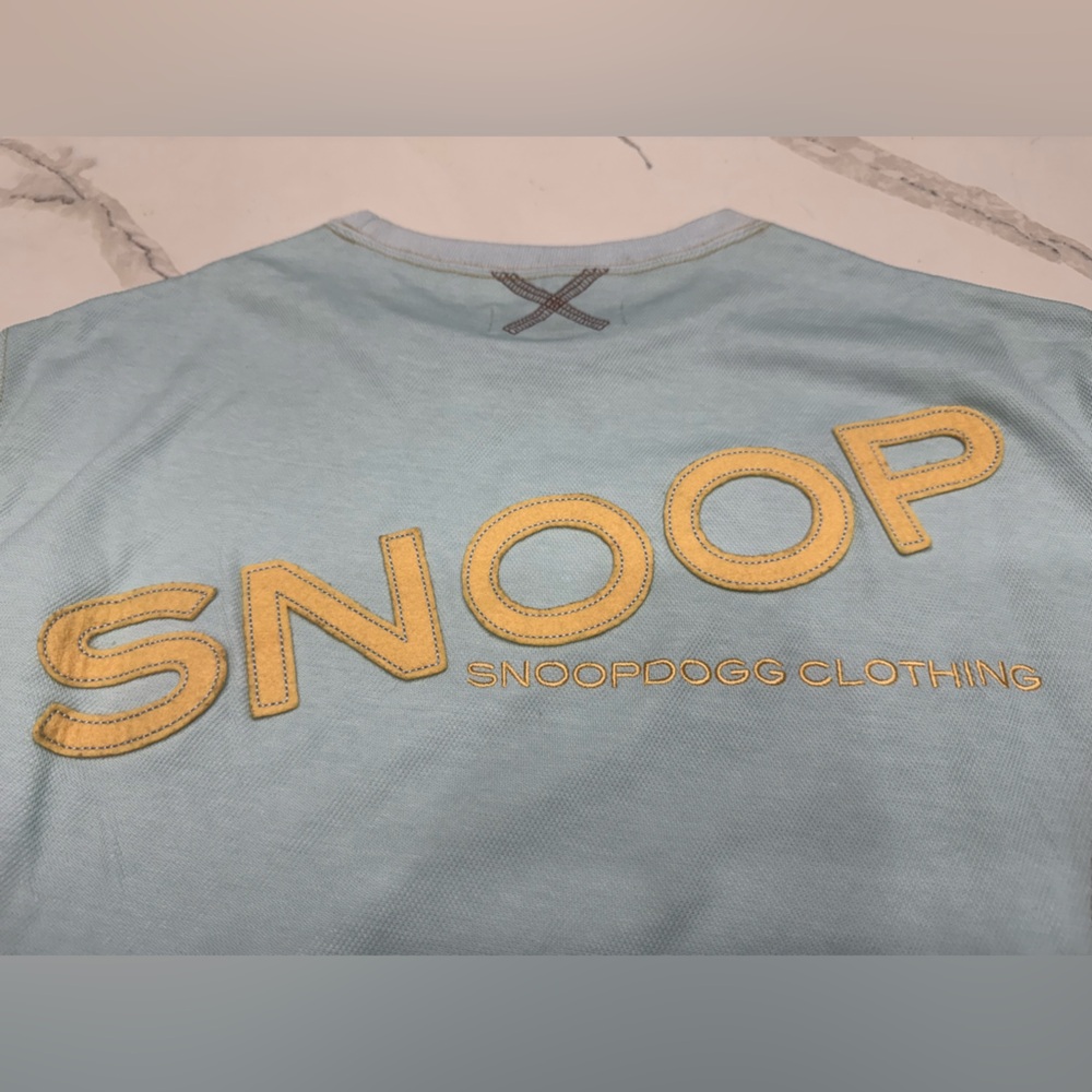 Snoop Dogg Clothing Men's Blue Sleeveless Jersey